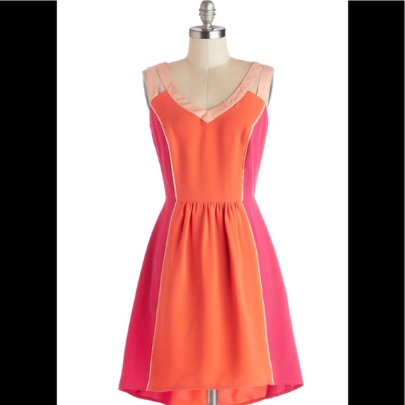 Modcloth Dresses & Skirts - ModCloth Colorblocked Dress